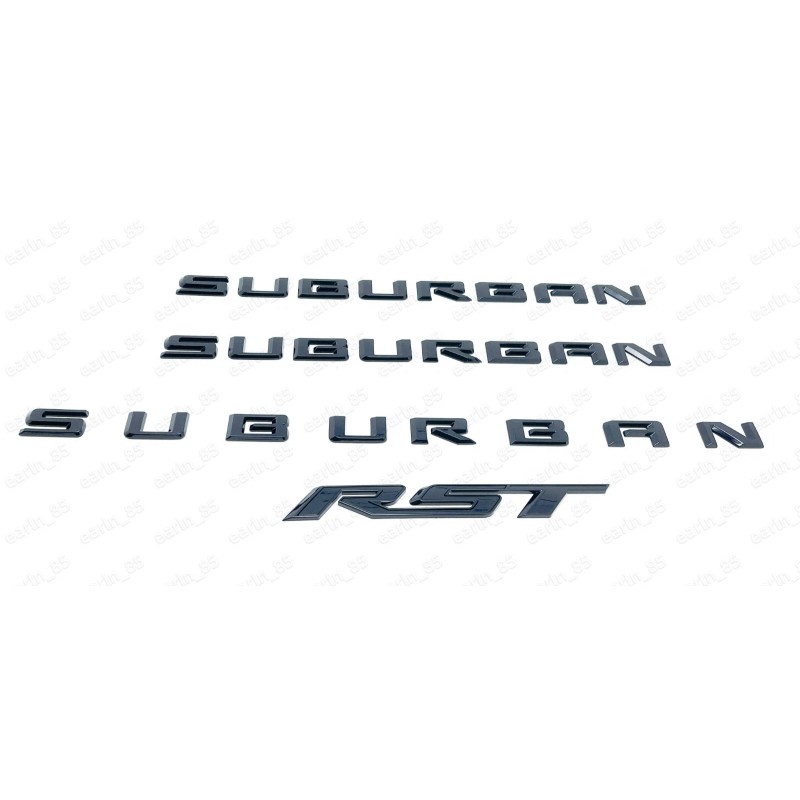 GM Emblem for 2021 -2024 SUBURBAN Door Tailgate RST Badge