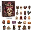 Day of the Dead Skull Advent Calendar 24 Days Ornament