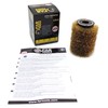 Fartools Brass Wire Brush, Yellow