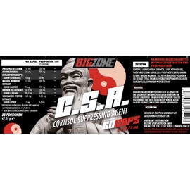 Big Zone C.S.A. - SENSORIL® Extract of Ashwagandha - Natural Adaptogen for Stress (60 Capsules)