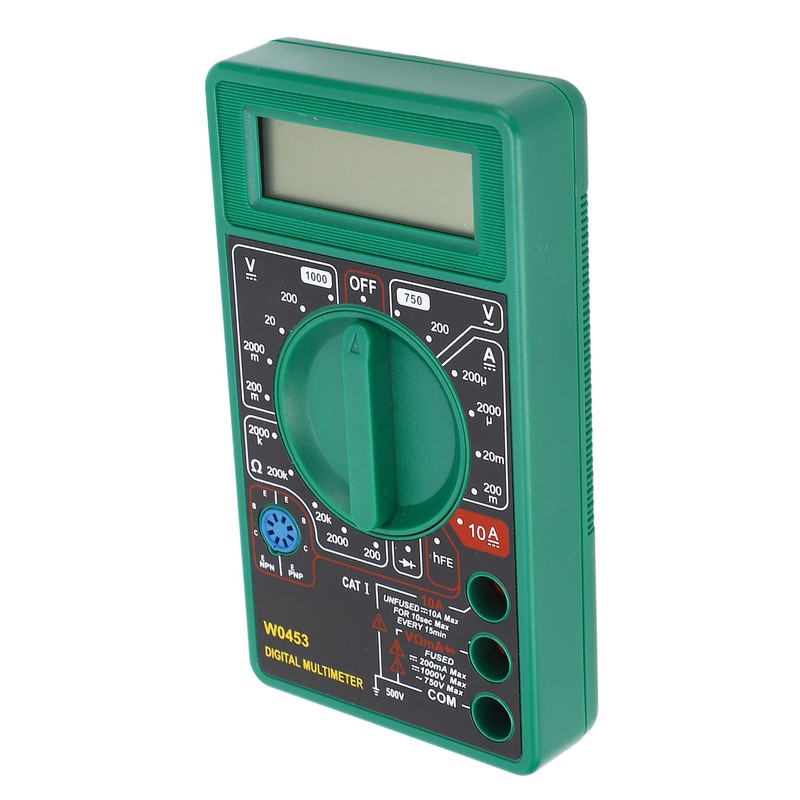 Digital Multimeter Tester Intelligent 1999 Counts Voltmeter Universal Meter with