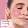 Boobeen Soft Liquid Blush Tint Cheek Blush, Cream Blush Face