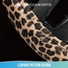 Road Comforts Leopard Steering Wheel Cover - Made with PVC