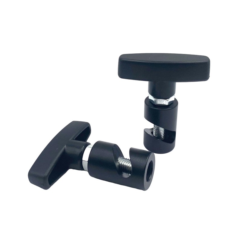 Bstenky 2Pcs Hood Lift Support Clamps,Aluminum Hood Strut Fixing Clamps