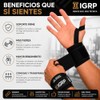 Muñequeras para Gimnasio, Soporte de Muñeca Ajustable para Levantamiento de