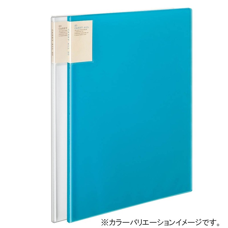 Kokuyo File Clear File Carry-All Fixed Back Pocket B4 20