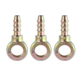 MACHSWON 3pcs Car Banjo Fitting Fuel Line Adapter 8mm ID Hose Barb 5.5mm for Motorcycle Car