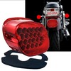 OZ-USA FL Red LED Tail Brake Light Compatible with Harley