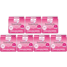 Nepia Inner Sheet 30 SARAStyle (Sara-Style) 1.0 fl oz (30 ml), For Small Volumes, 20 Sheets, For Light Urine Fillets) x 7 Pieces