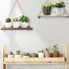 FuninCrea Floating Shelves, 35 * 14 * 1cm Hanging Floating