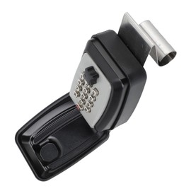 Cryfokt Heavy Duty Push Button Key Lock Box Capacity for Car, Combination Window and Wall Lock Box with Keypad Unlock System for Turo Getaround Multiple Scenarios, 4 x 2.47 x 1.23 inches