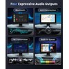 Podofo Wireless Carplay Screen for Car,7inch 1080P HD IPS Touch