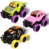 8 Pack Die-cast Mini Monster Trucks Toy Set,Die-cast Race Cars