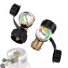 WADEO Upgraded Propane Tank Gauge Level Indicator, LP Propane Gauge