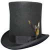 Gents LINCOLN High Top Hat - 100% Wool - Satin