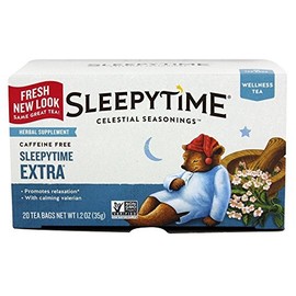 Celestial Seasonings 27891-3pack Celestial Seasonings Sleepytime Extra Herb Tea - 3x20 bag