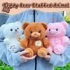 NuomiYue 9" Brown Teddy Bear Stuffed Animal for Girls and