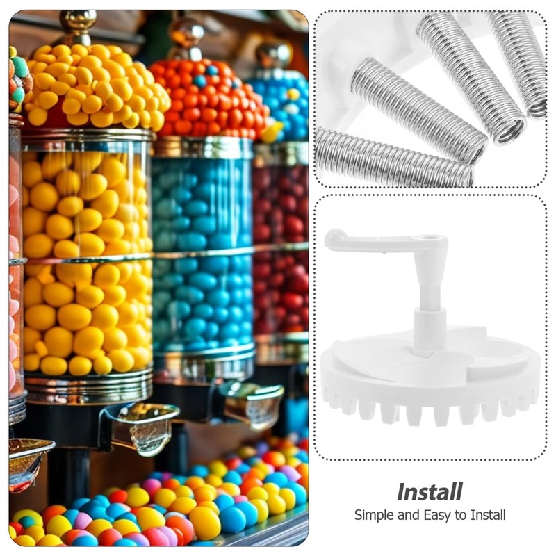 BUGUUYO Adjustable Wheel Replacement for Candy Machine Gumball Vending Machine