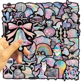 50 Pcs Gothic Girl Stickers for Kids Teens Adults Boys Girls Gift,Gothic Stickers Pack for Laptop,Skateboard,Luggage,Car,Bike, Cup,Computer,Water Bottle Decor,Vinyl Waterproof Stickers