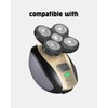Head Shaver Replacement Heads Compatible with Bald Head Shavers for