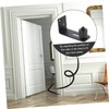 DOITOOL Adjustable Floor Guide Barn Door Swing Stopper Door Stoppers