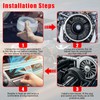 700005 AC Heater Blower Motor Fan Compatible with 2001-2005 for