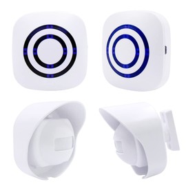 Motion Sensor Alarm/Doorbell/Alert,Wireless Home Security Driveway Doorbell,Visitor Door Chime,Reminder from the elderly,Garage Driveway Alarm(1 Receiver and 1 Sensors)