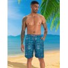 iCKER Men's Shorts, Swimming Trunks, Beach Shorts, Board Shorts, Quick-Drying