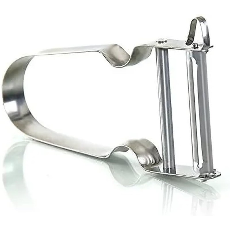 2X Stainless Steel Peeler French Potato Peeler Vegetable Fruit Easy