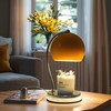WARMCITY Candle Lamp Warmer, Wide Base Scented Candle Warmer with