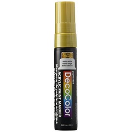 Uchida of America 415-GLD 15 MM Decocolor Acrylic Marker, Gold