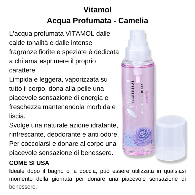 Vitamol Perfumed Water Camelia 100 ml
