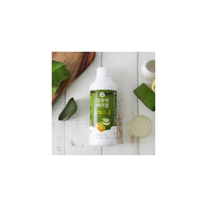 RECRE Geoje eco-friendly organic aloe vera gel 1050ml 3 bottles