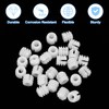 sourcing map 100Pcs 0.43"x0.41" Hinge Dowels, Plastic Dowel Insert with