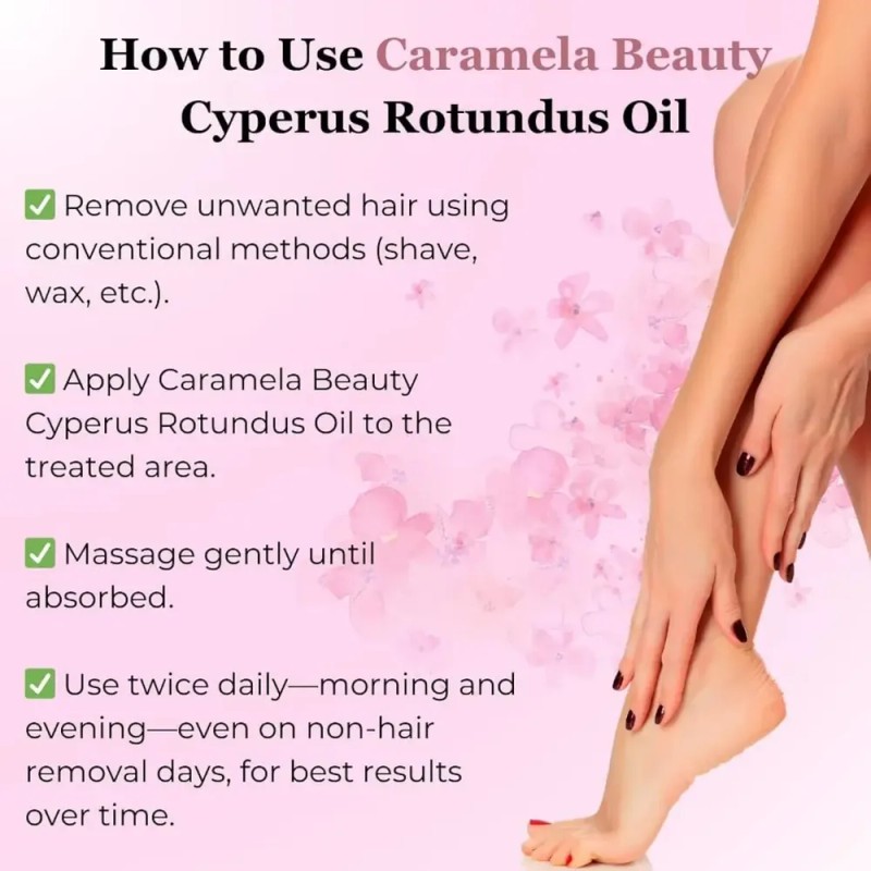 Qx Universal Cyperus Rotundus Hair Removal Essential Oil *