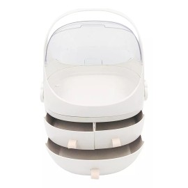 SM Organizador De Maquillaje Portátil Organizador De Brochas