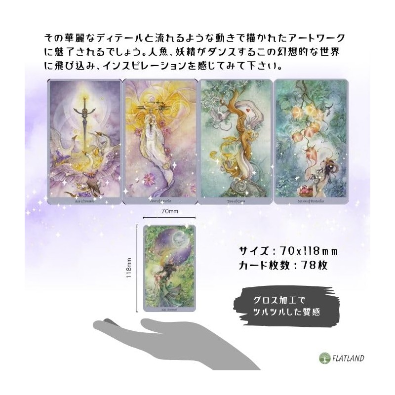 Shadowscape Tarot Shadowscapes Tarot Divination with Japanese Manual (English Language