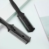 Soft 'N Style 3 Pack Double Sided Comb and Trimmer