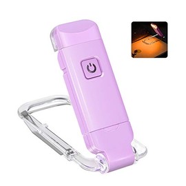 Rechargeable Book Reading Light for Kids,Clip on LED Book Light in Bed,Portable Bookmark Light with Brightness Adjustable for Eye-Protection,Warm White and Amber LEDs Night Reading Light for Bookwarms