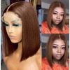 aibasi Glueless Bob Wigs Human Hair Pre Plucked Pre Cut