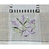 Table Runner Tablecloth Table Runner Embroidered Lavender White Beige (30