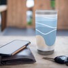 Water Waves and Beach Minimalist Design Stainless Steel Insulated Tumbler