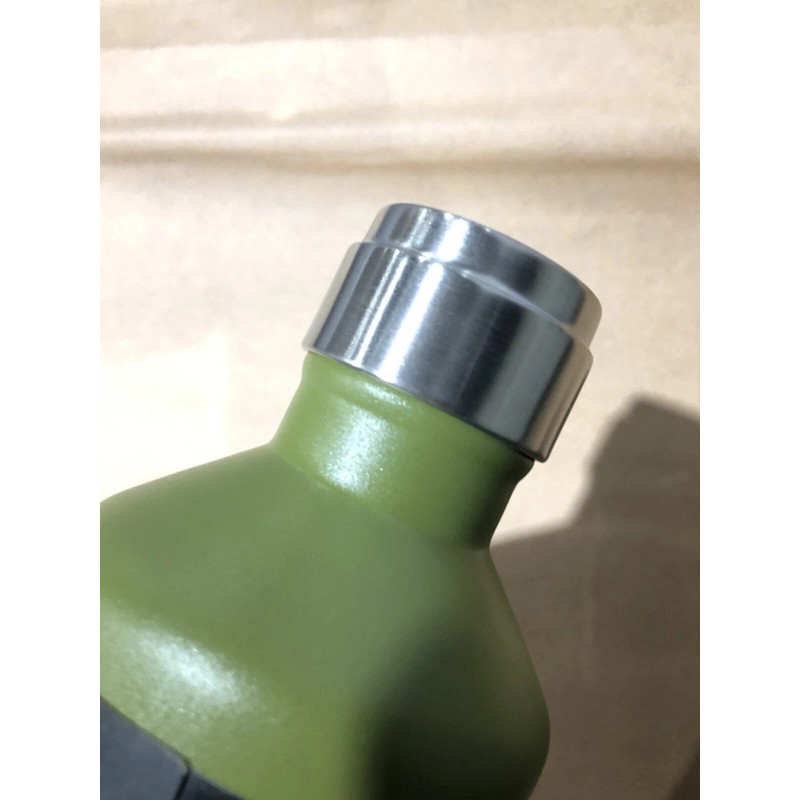 Bevanda Water Bottle 16 oz Olive Green, Holds Hot or