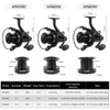Spinning Fishing Reel Full Metal 5000/6000/8000 11+1BB Nylon Metal High-speed
