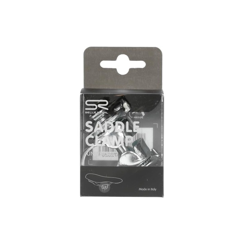 Selle Royal Sattelkloben (3-teilig), Ausführung:Silber