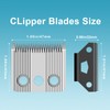 BESTBOMG Set of 2 Star Blade Replacement Blades for Dog