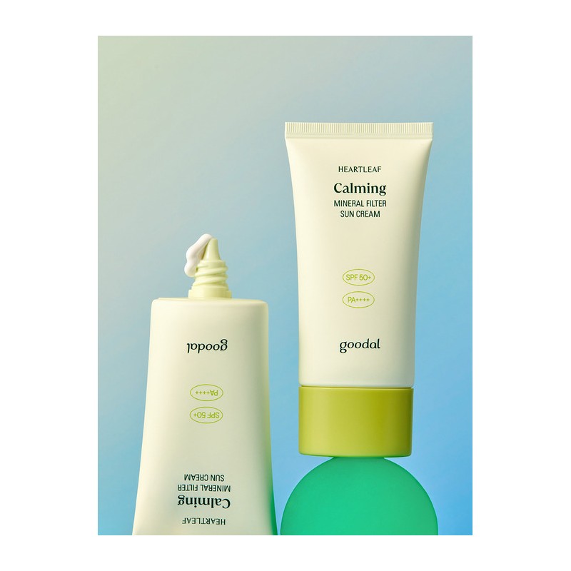 Goodal Clear Houttuynia cordata soothing mineral sunscreen 50ml / 맑은