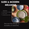 Creations Melamine Oval Dinner Plates, Steelite Heavy Use Unbreakable Commercial