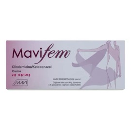 Mavifem Crema Vaginal Tubo C/30 G. 2-8 G/100 G. Y 6 Aplics.