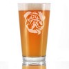 English Bulldog - Pint Glass Gifts for Beer Drinking Men